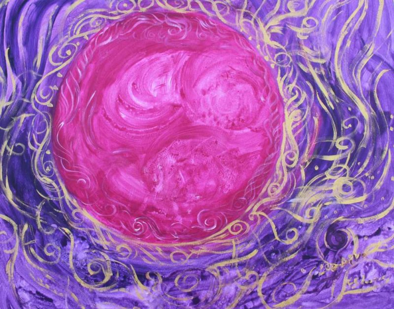 El sol violeta de la transmutación intergaláctica