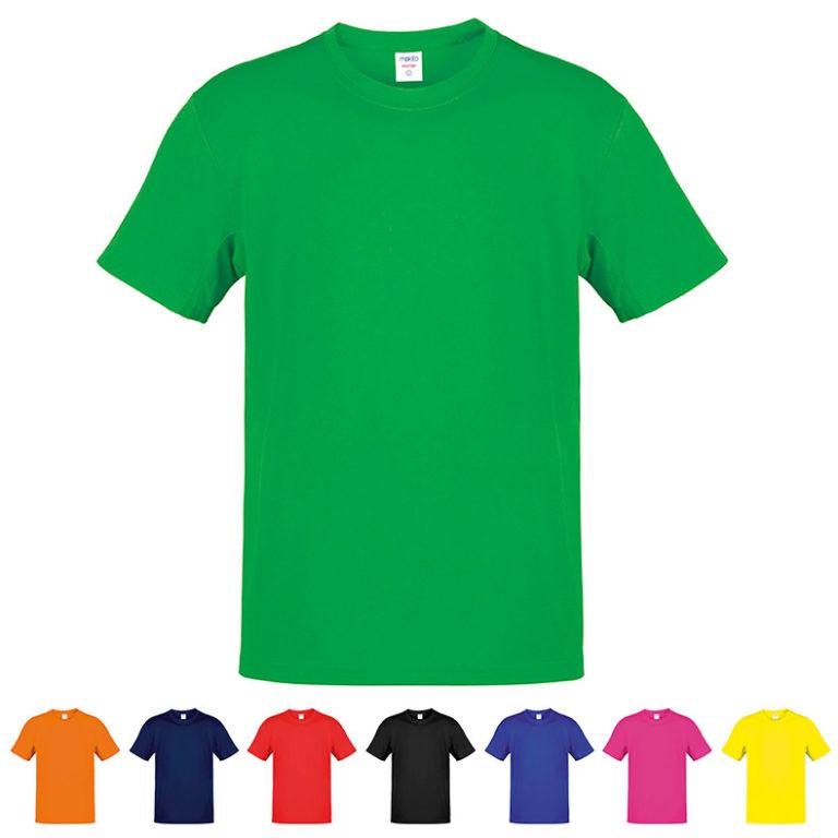 Colores disponibles de camisetas